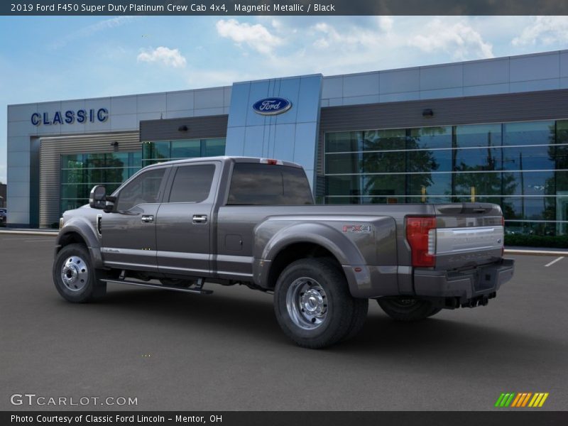 Magnetic Metallic / Black 2019 Ford F450 Super Duty Platinum Crew Cab 4x4