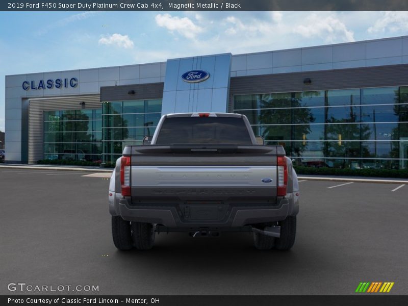Magnetic Metallic / Black 2019 Ford F450 Super Duty Platinum Crew Cab 4x4