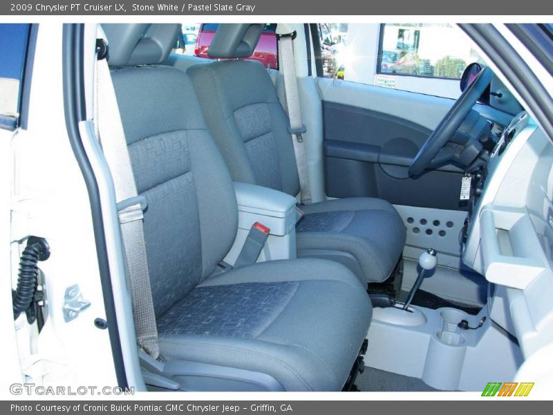 Stone White / Pastel Slate Gray 2009 Chrysler PT Cruiser LX