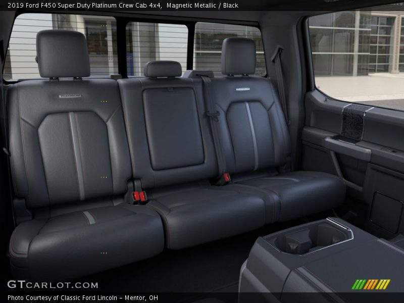 Magnetic Metallic / Black 2019 Ford F450 Super Duty Platinum Crew Cab 4x4