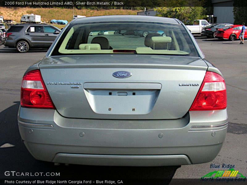 Silver Birch Metallic / Black 2006 Ford Five Hundred Limited AWD
