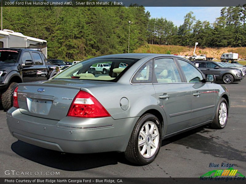 Silver Birch Metallic / Black 2006 Ford Five Hundred Limited AWD