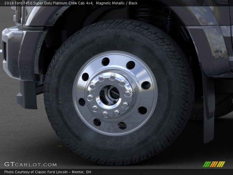 Magnetic Metallic / Black 2019 Ford F450 Super Duty Platinum Crew Cab 4x4