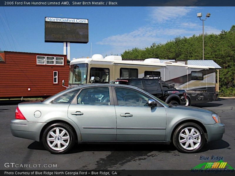 Silver Birch Metallic / Black 2006 Ford Five Hundred Limited AWD