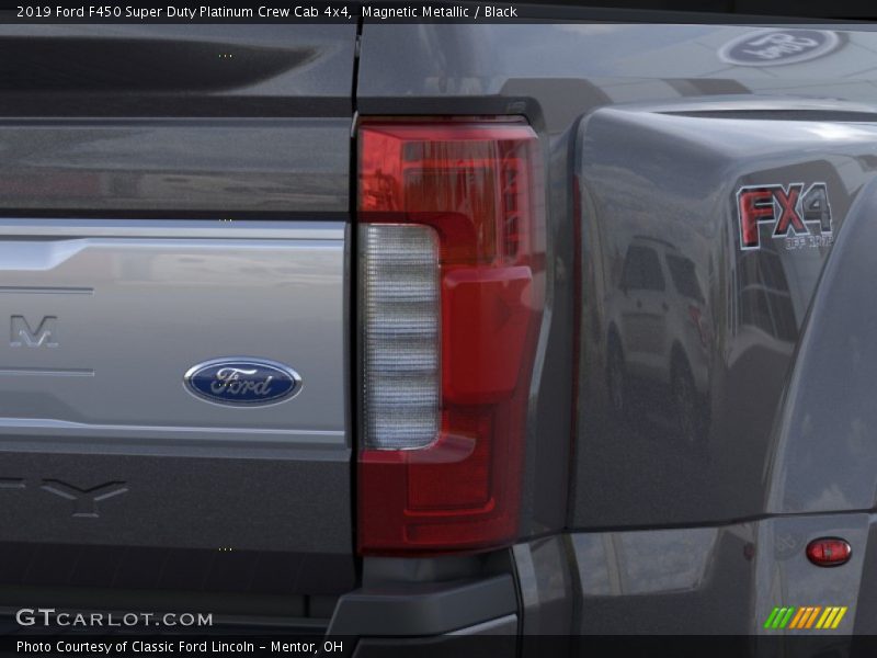 Magnetic Metallic / Black 2019 Ford F450 Super Duty Platinum Crew Cab 4x4