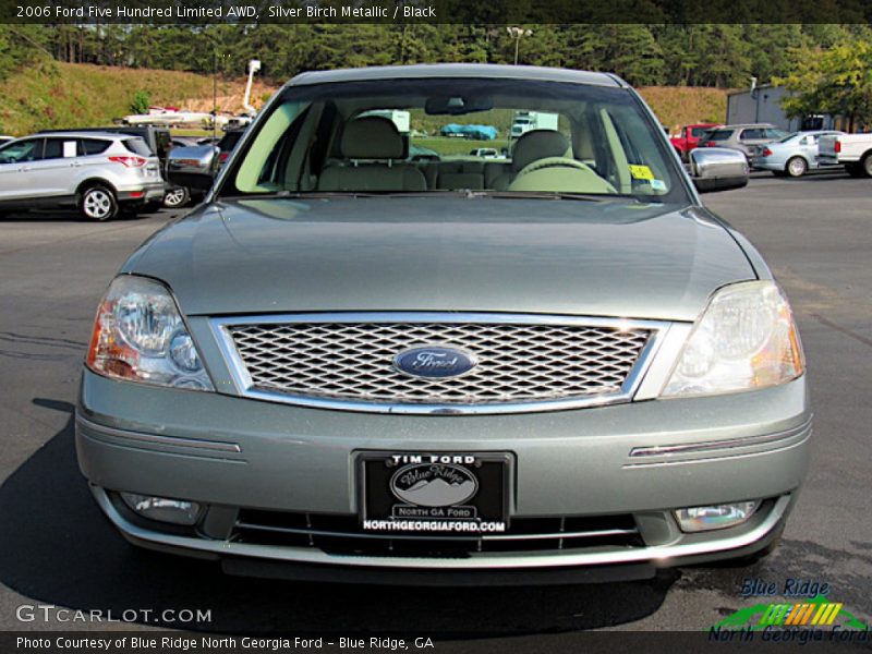 Silver Birch Metallic / Black 2006 Ford Five Hundred Limited AWD