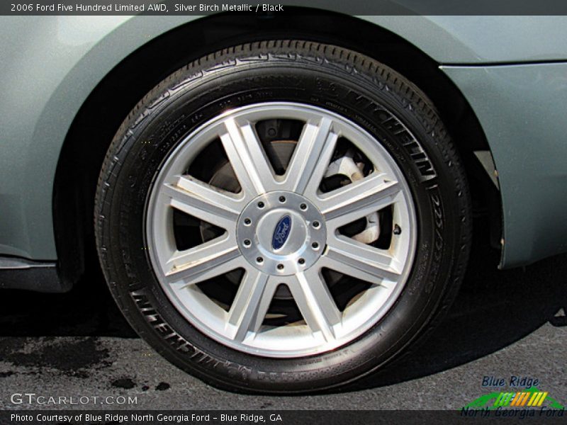 Silver Birch Metallic / Black 2006 Ford Five Hundred Limited AWD