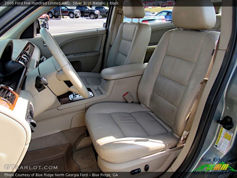 Silver Birch Metallic / Black 2006 Ford Five Hundred Limited AWD