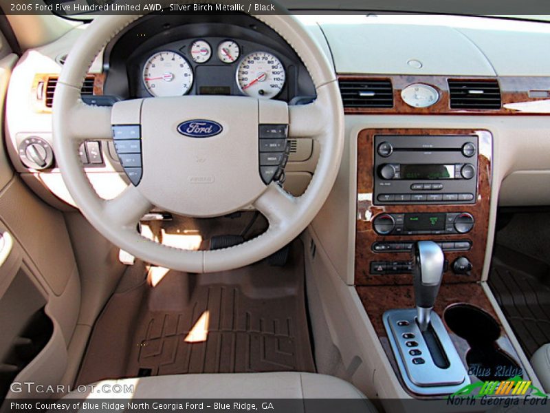 Silver Birch Metallic / Black 2006 Ford Five Hundred Limited AWD