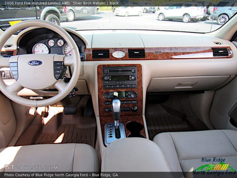 Silver Birch Metallic / Black 2006 Ford Five Hundred Limited AWD