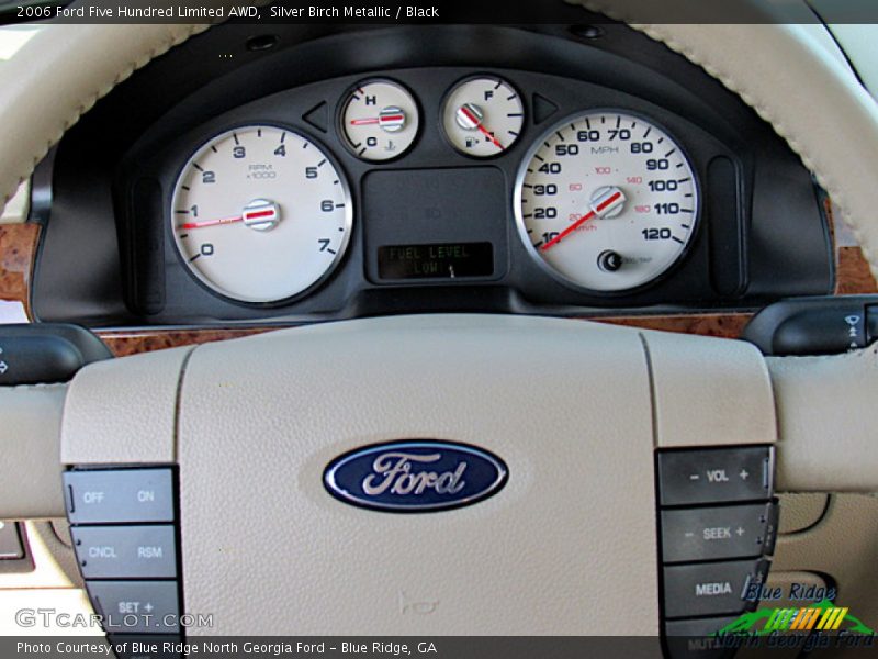 Silver Birch Metallic / Black 2006 Ford Five Hundred Limited AWD