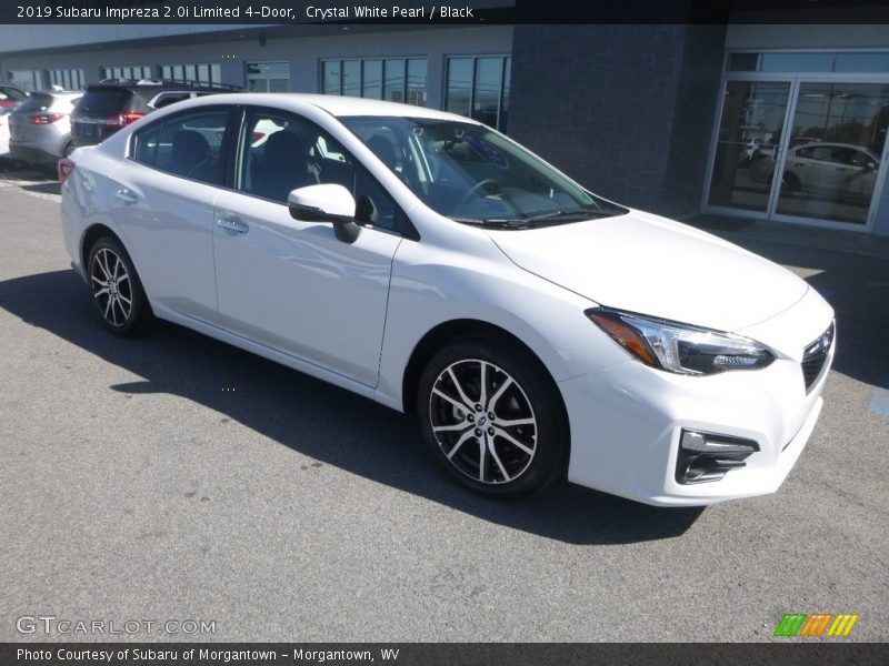 Crystal White Pearl / Black 2019 Subaru Impreza 2.0i Limited 4-Door