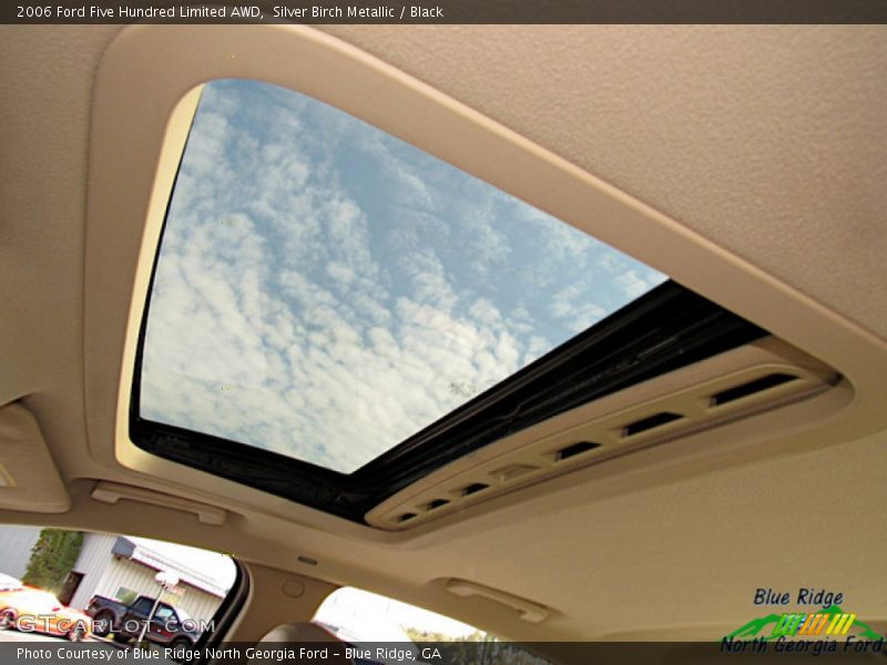 Silver Birch Metallic / Black 2006 Ford Five Hundred Limited AWD