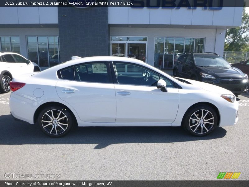 Crystal White Pearl / Black 2019 Subaru Impreza 2.0i Limited 4-Door