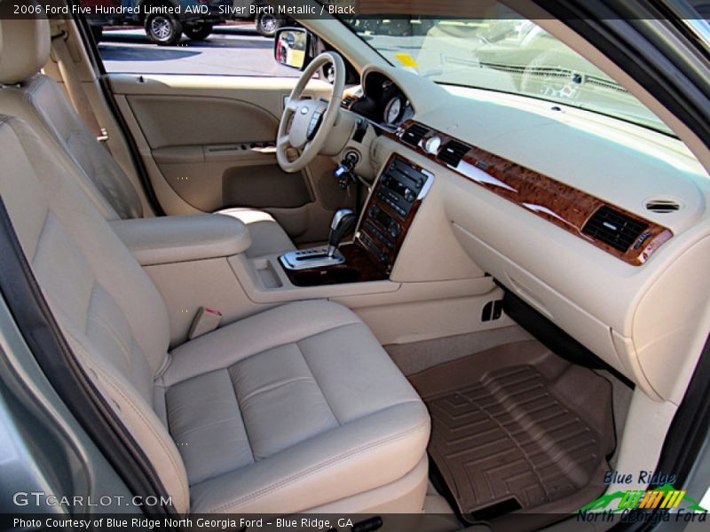 Silver Birch Metallic / Black 2006 Ford Five Hundred Limited AWD