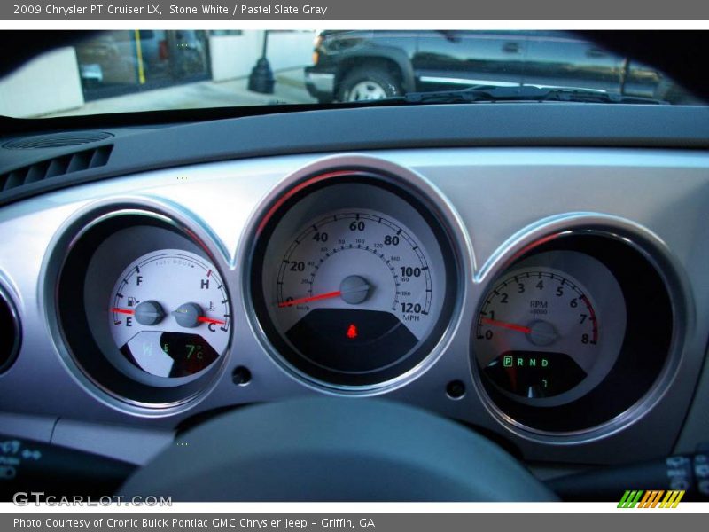 Stone White / Pastel Slate Gray 2009 Chrysler PT Cruiser LX