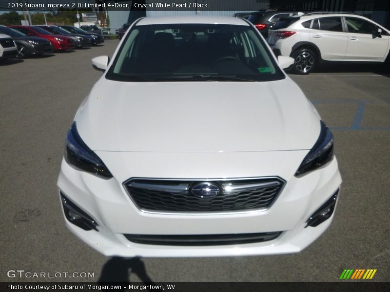 Crystal White Pearl / Black 2019 Subaru Impreza 2.0i Limited 4-Door