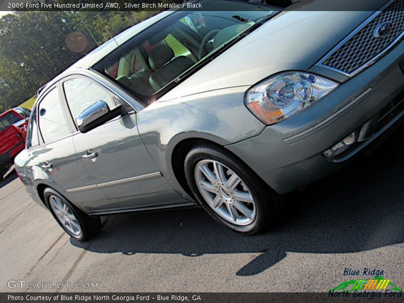 Silver Birch Metallic / Black 2006 Ford Five Hundred Limited AWD