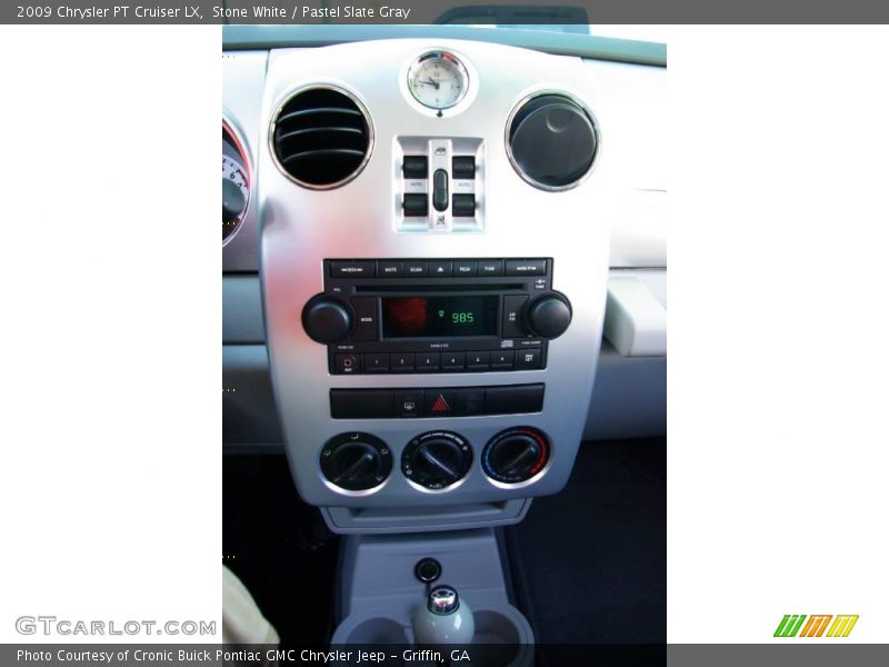 Stone White / Pastel Slate Gray 2009 Chrysler PT Cruiser LX
