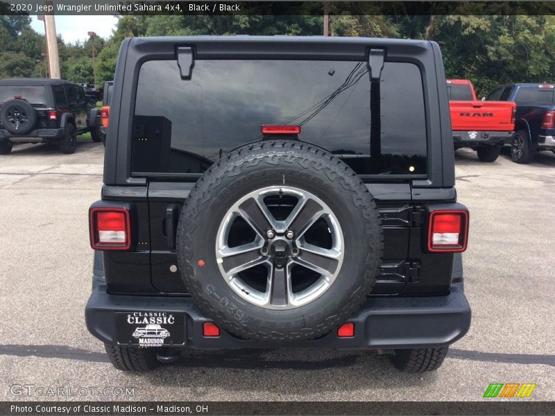 Black / Black 2020 Jeep Wrangler Unlimited Sahara 4x4