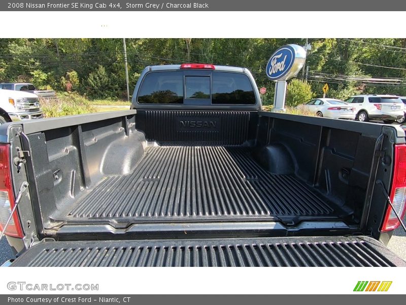 Storm Grey / Charcoal Black 2008 Nissan Frontier SE King Cab 4x4