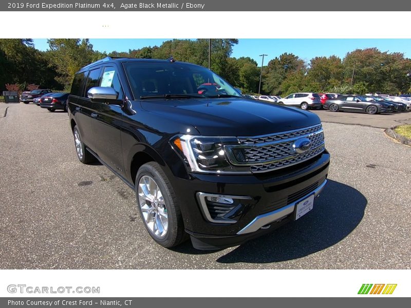 Agate Black Metallic / Ebony 2019 Ford Expedition Platinum 4x4