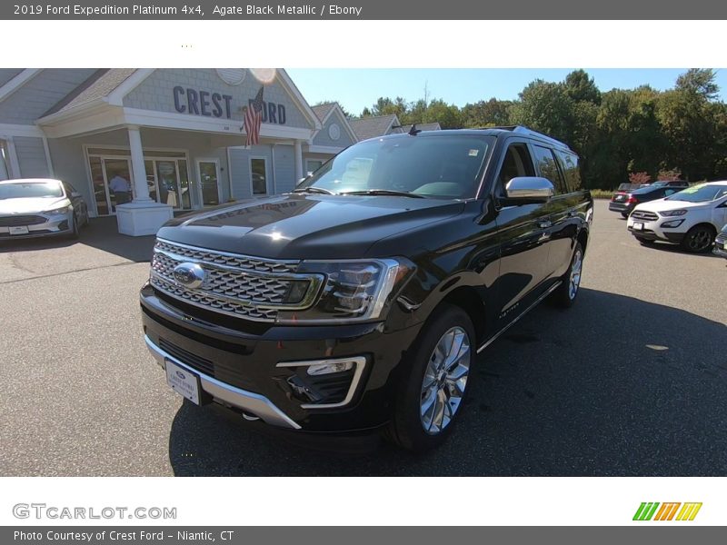 Agate Black Metallic / Ebony 2019 Ford Expedition Platinum 4x4