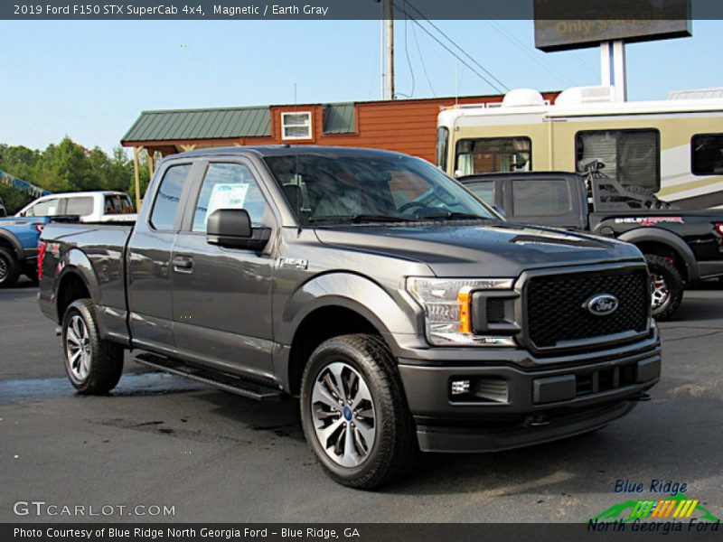Magnetic / Earth Gray 2019 Ford F150 STX SuperCab 4x4