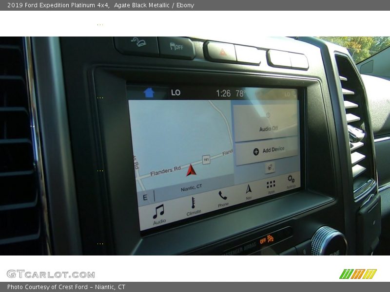 Agate Black Metallic / Ebony 2019 Ford Expedition Platinum 4x4