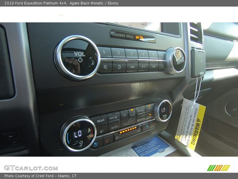 Agate Black Metallic / Ebony 2019 Ford Expedition Platinum 4x4