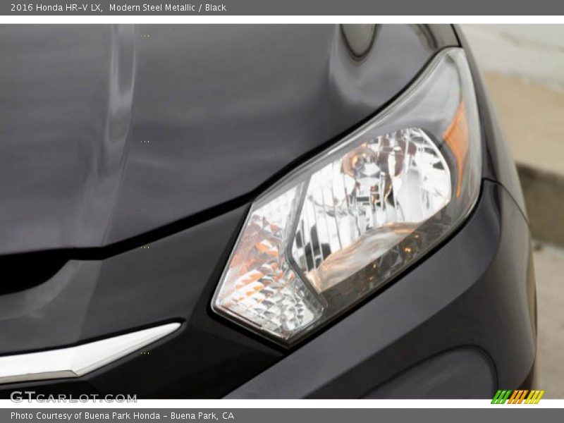 Modern Steel Metallic / Black 2016 Honda HR-V LX