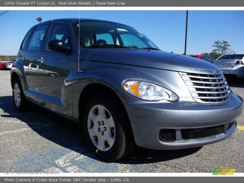 Steel Silver Metallic / Pastel Slate Gray 2009 Chrysler PT Cruiser LX