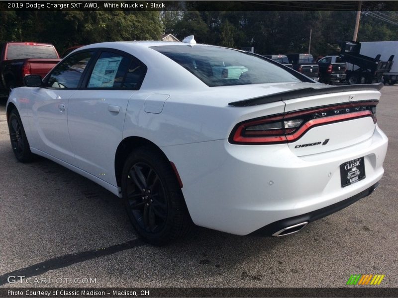 White Knuckle / Black 2019 Dodge Charger SXT AWD