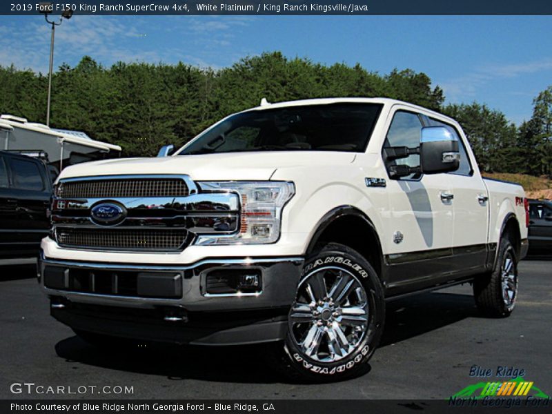 White Platinum / King Ranch Kingsville/Java 2019 Ford F150 King Ranch SuperCrew 4x4