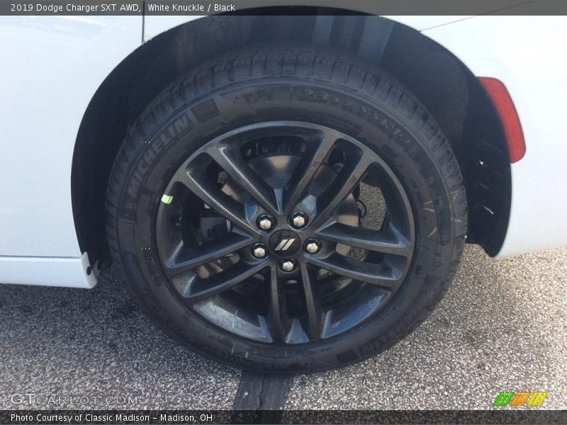 White Knuckle / Black 2019 Dodge Charger SXT AWD
