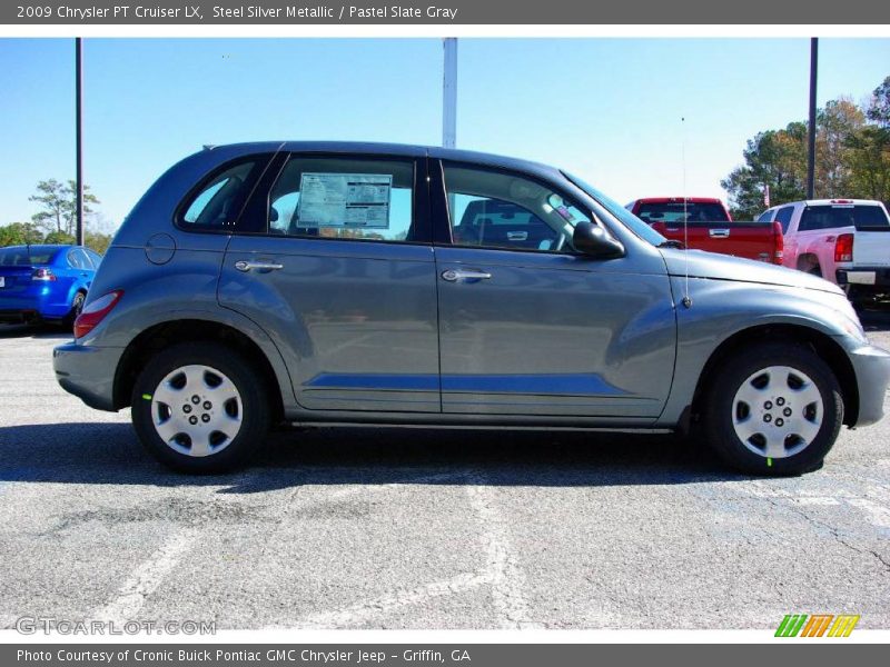 Steel Silver Metallic / Pastel Slate Gray 2009 Chrysler PT Cruiser LX