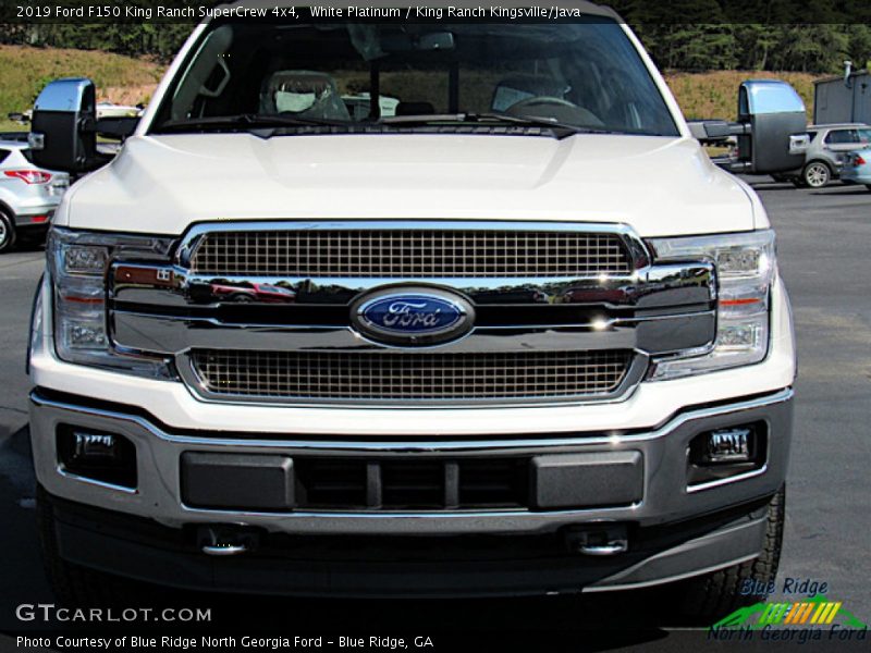 White Platinum / King Ranch Kingsville/Java 2019 Ford F150 King Ranch SuperCrew 4x4