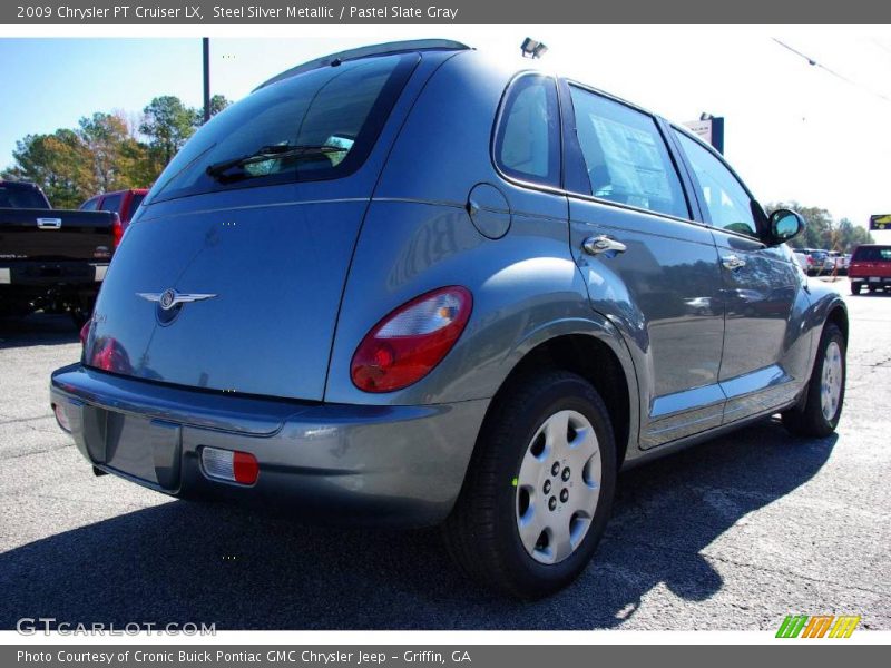 Steel Silver Metallic / Pastel Slate Gray 2009 Chrysler PT Cruiser LX