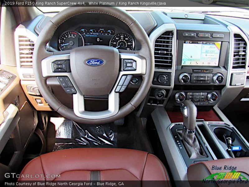White Platinum / King Ranch Kingsville/Java 2019 Ford F150 King Ranch SuperCrew 4x4