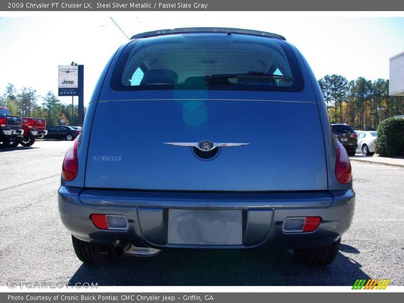 Steel Silver Metallic / Pastel Slate Gray 2009 Chrysler PT Cruiser LX