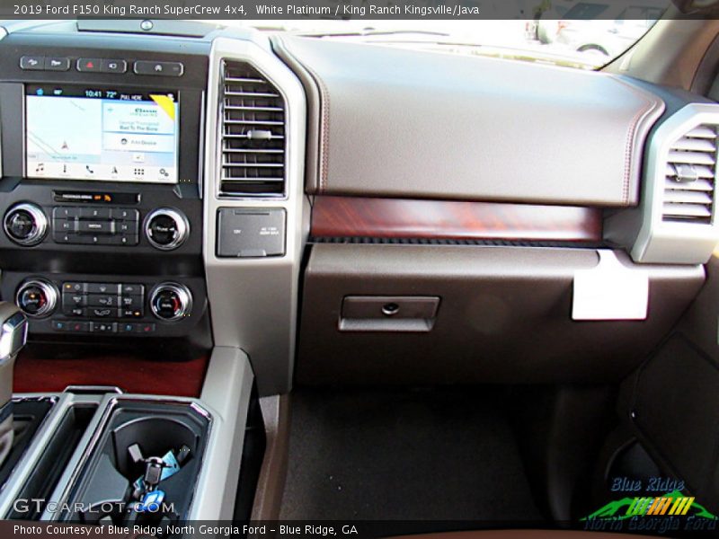 White Platinum / King Ranch Kingsville/Java 2019 Ford F150 King Ranch SuperCrew 4x4
