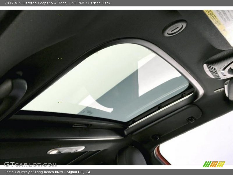 Chili Red / Carbon Black 2017 Mini Hardtop Cooper S 4 Door