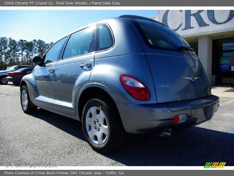 Steel Silver Metallic / Pastel Slate Gray 2009 Chrysler PT Cruiser LX