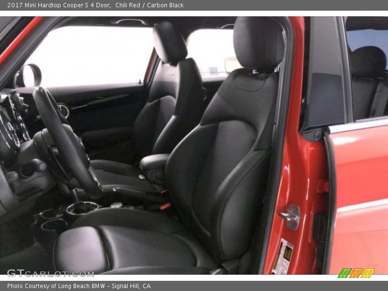 Chili Red / Carbon Black 2017 Mini Hardtop Cooper S 4 Door