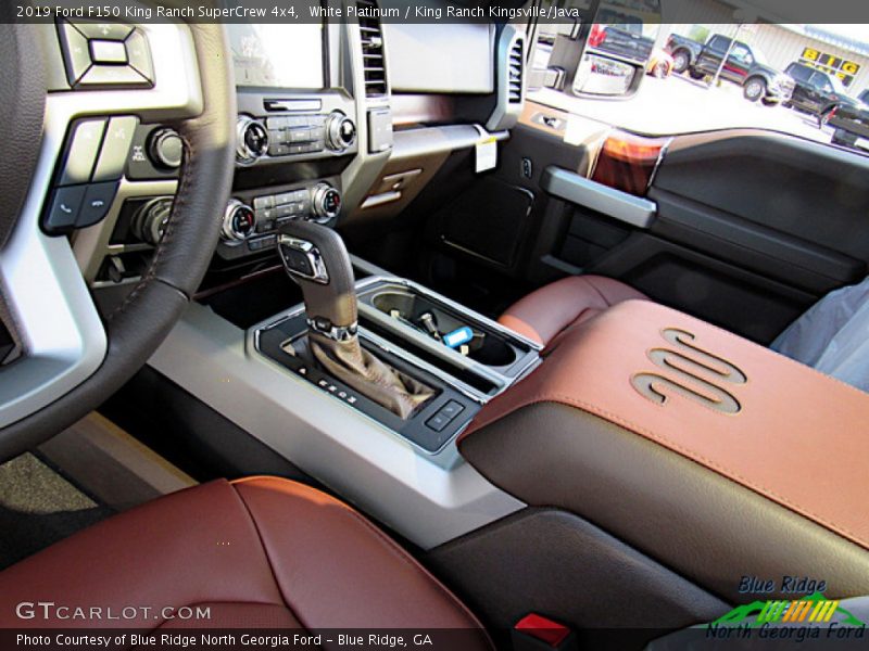 White Platinum / King Ranch Kingsville/Java 2019 Ford F150 King Ranch SuperCrew 4x4