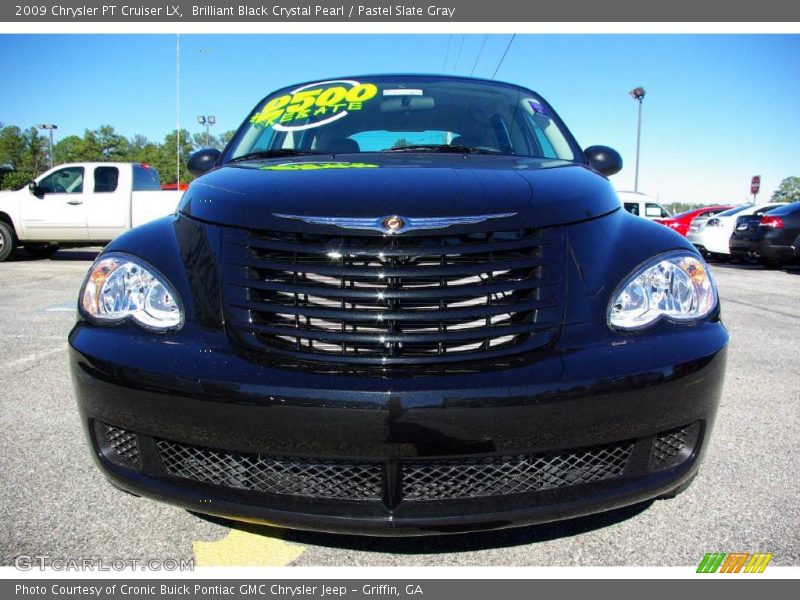 Brilliant Black Crystal Pearl / Pastel Slate Gray 2009 Chrysler PT Cruiser LX