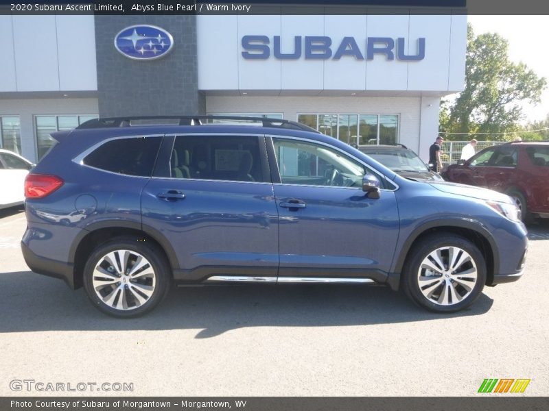 Abyss Blue Pearl / Warm Ivory 2020 Subaru Ascent Limited