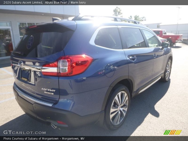 Abyss Blue Pearl / Warm Ivory 2020 Subaru Ascent Limited