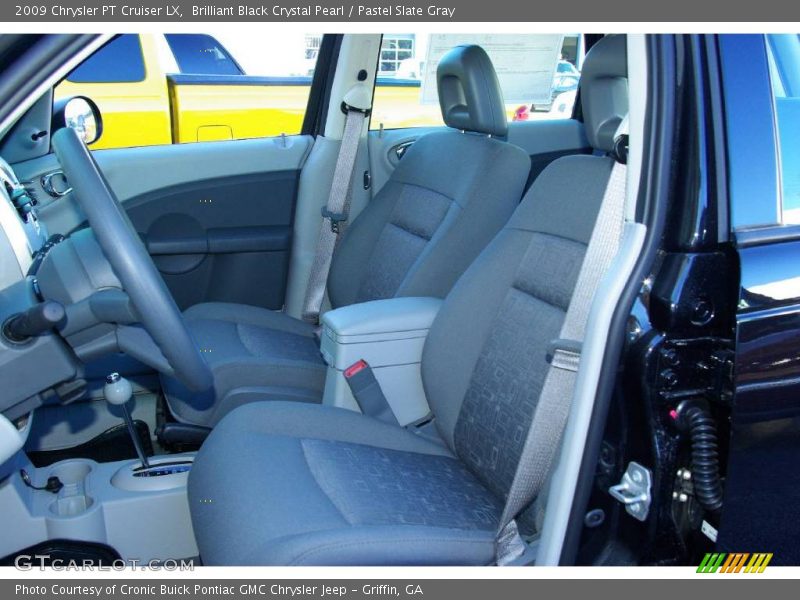 Brilliant Black Crystal Pearl / Pastel Slate Gray 2009 Chrysler PT Cruiser LX
