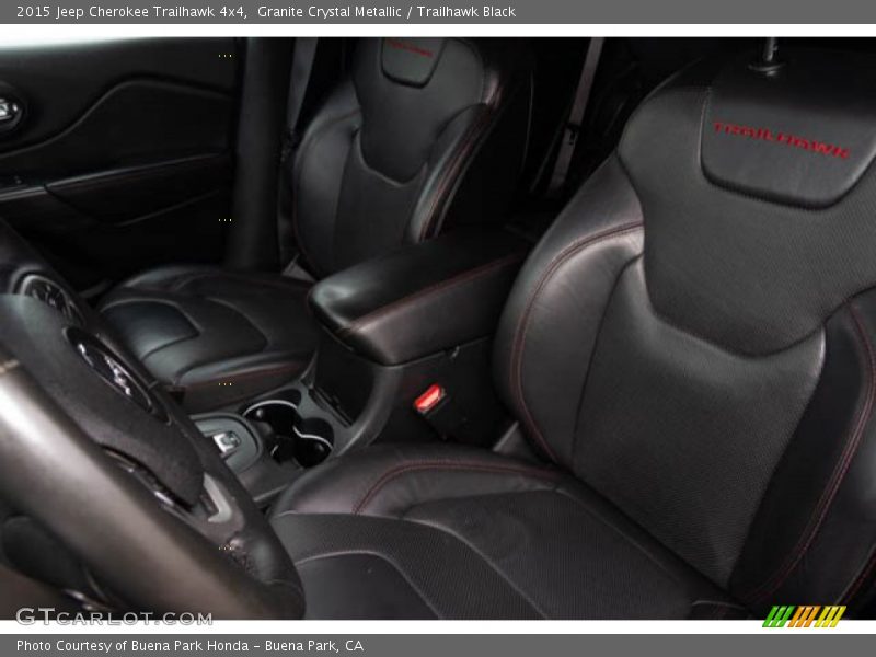 Granite Crystal Metallic / Trailhawk Black 2015 Jeep Cherokee Trailhawk 4x4